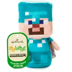 itty bittys® Minecraft Diamond Armor Steve Plush