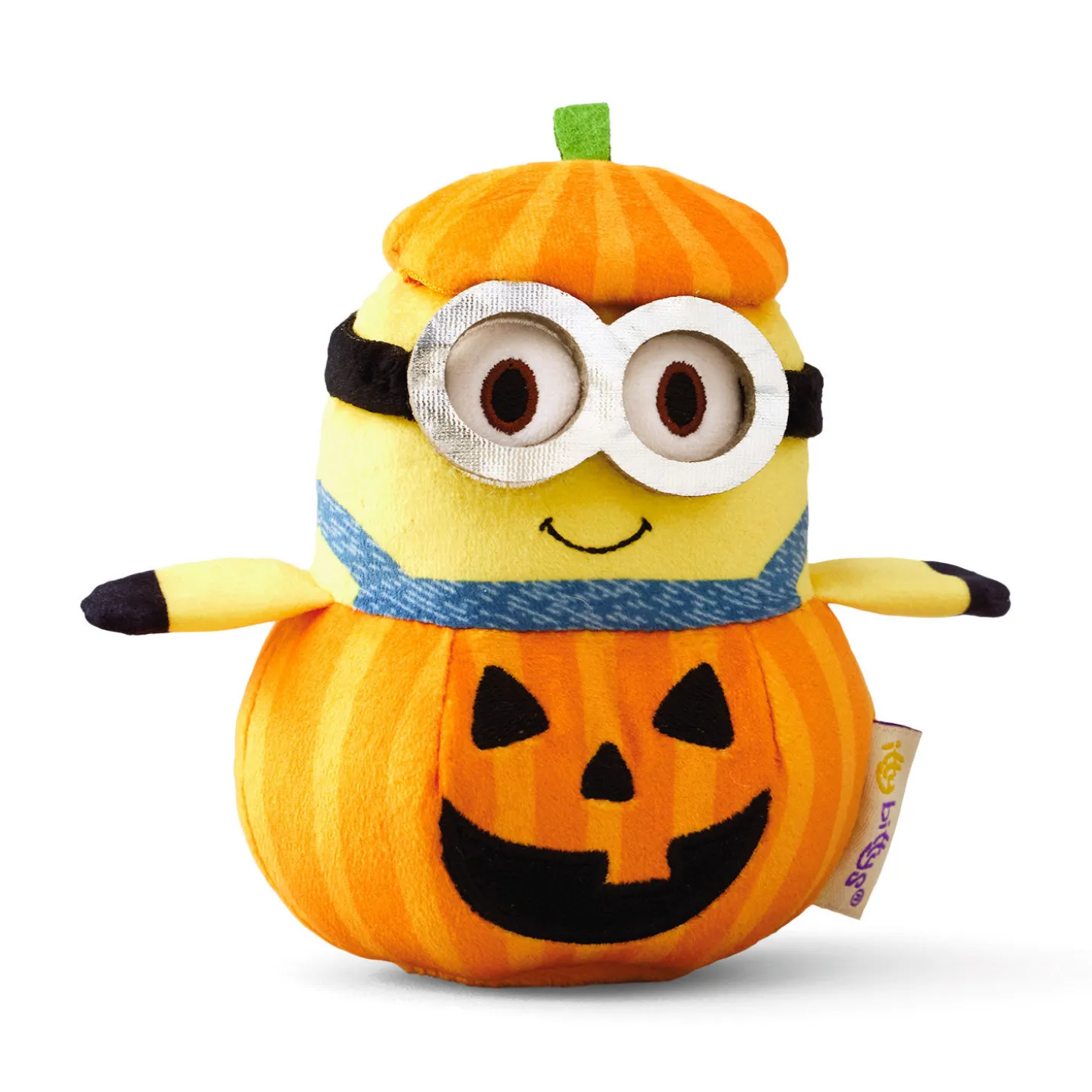 itty bittys® Minions Bob in Jack-o'-Lantern Plush With Sound