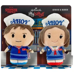 itty bittys® Netflix Stranger Things Steve and Robin Scoops Ahoy Plush, Set of 2