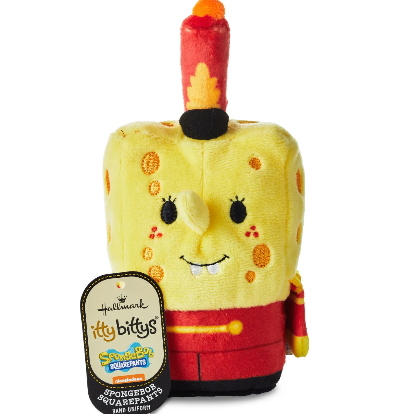itty bittys® Nickelodeon SpongeBob SquarePants in Band Uniform Plush