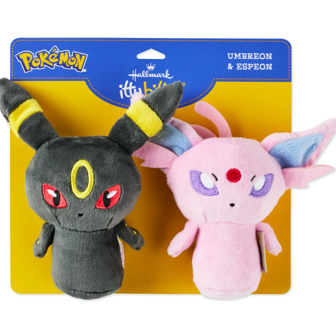 itty bittys® Pokémon Umbreon and Espeon Plush, Set of 2