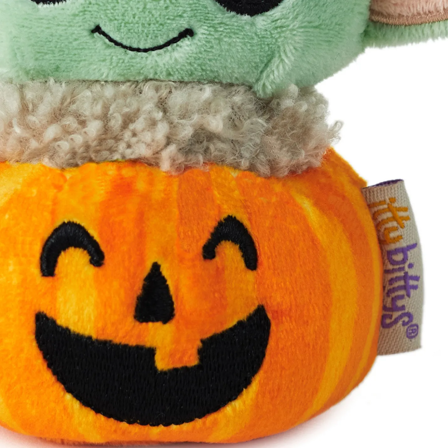 itty bittys® Star Wars: The Mandalorian™ Grogu™ Jack-o'-Lantern Plush