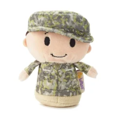 itty bittys® White Man in Green Camo Plush