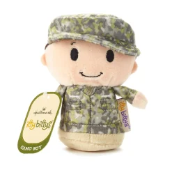 itty bittys® White Man in Green Camo Plush