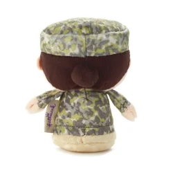 itty bittys® White Woman in Green Camo Plush