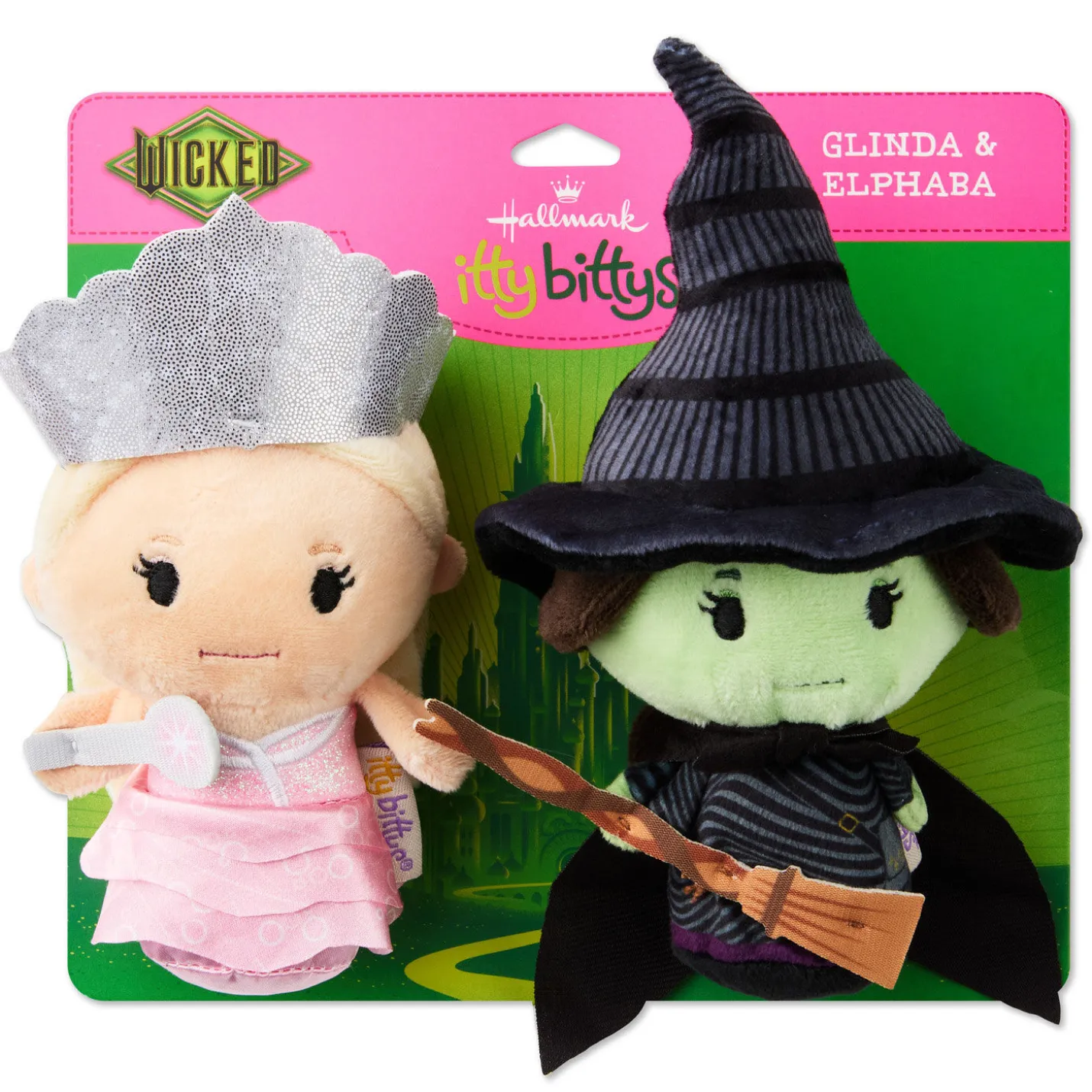 itty bittys® Wicked Glinda and Elphaba Plush, Set of 2
