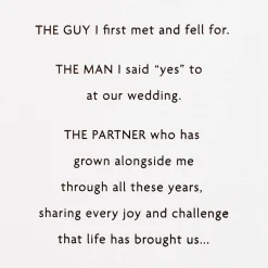 I've Loved Every Version of You Birthday Card for Husband