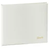 Ivory Botanical Pattern Guest Book