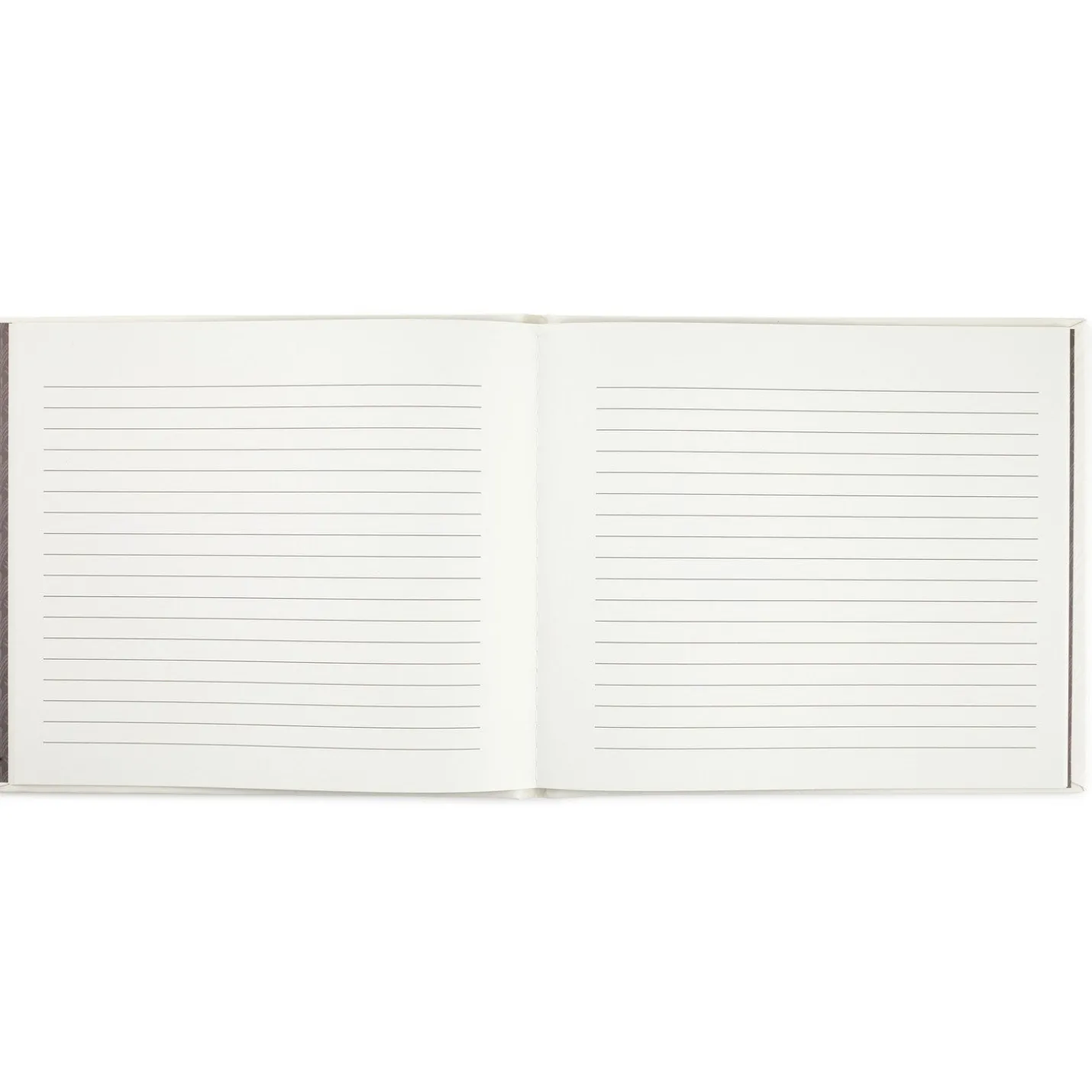 Ivory Botanical Pattern Guest Book