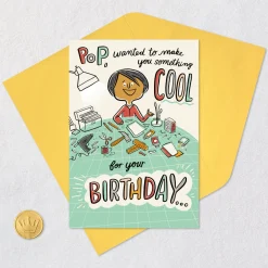 I Wanted to Make Something Cool Birthday Card for Pop