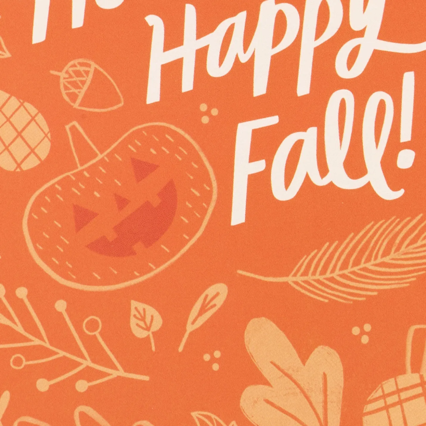Jack-o'-Lanterns and Fall Leaves Halloween Cards, Pack of 6