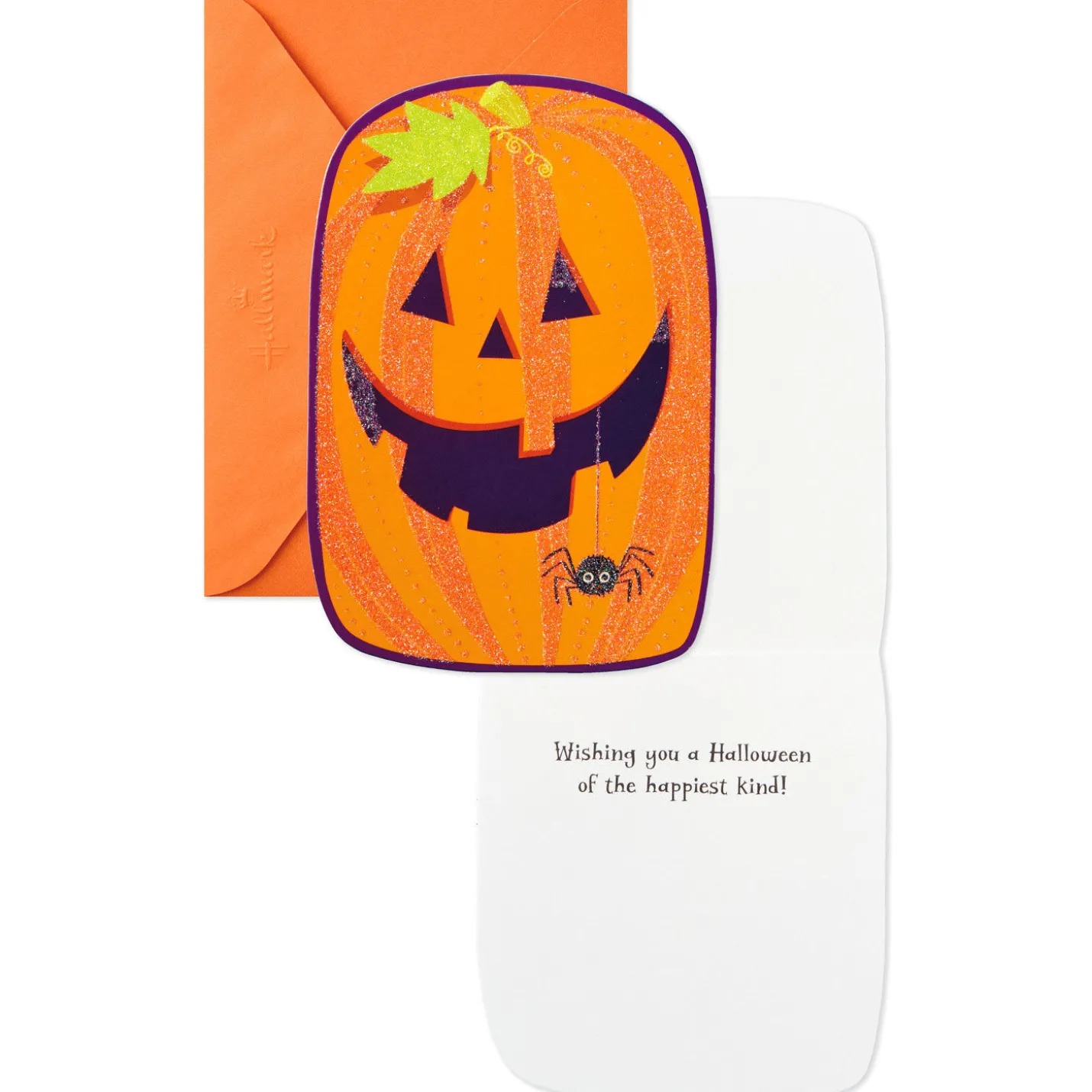 Jack-o'-Lantern Smile Halloween Cards, Pack of 6
