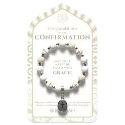 Jilzarah Confirmation Beaded Bracelet for Kids