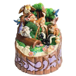 Jim Shore Disney Bambi Carved By Heart Figurine, 7.7"