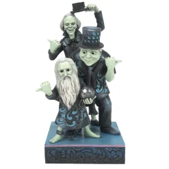 Jim Shore Disney Haunted Mansion Hitchhiking Ghosts Figurine, 9.2"