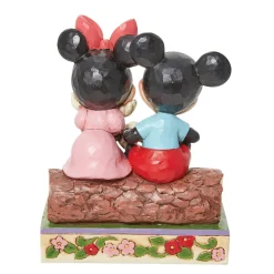 Jim Shore Disney Mickey and Minnie Campfire Figurine, 5.75"