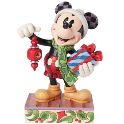 Jim Shore Disney Mickey Mouse Holiday Limited Edition Figurine, 7.7