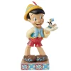 Jim Shore Disney Pinocchio and Jiminy Cricket Large Figurine, 15.3"