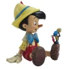 Jim Shore Disney Pinocchio and Jiminy Cricket Figurine, 5.75"