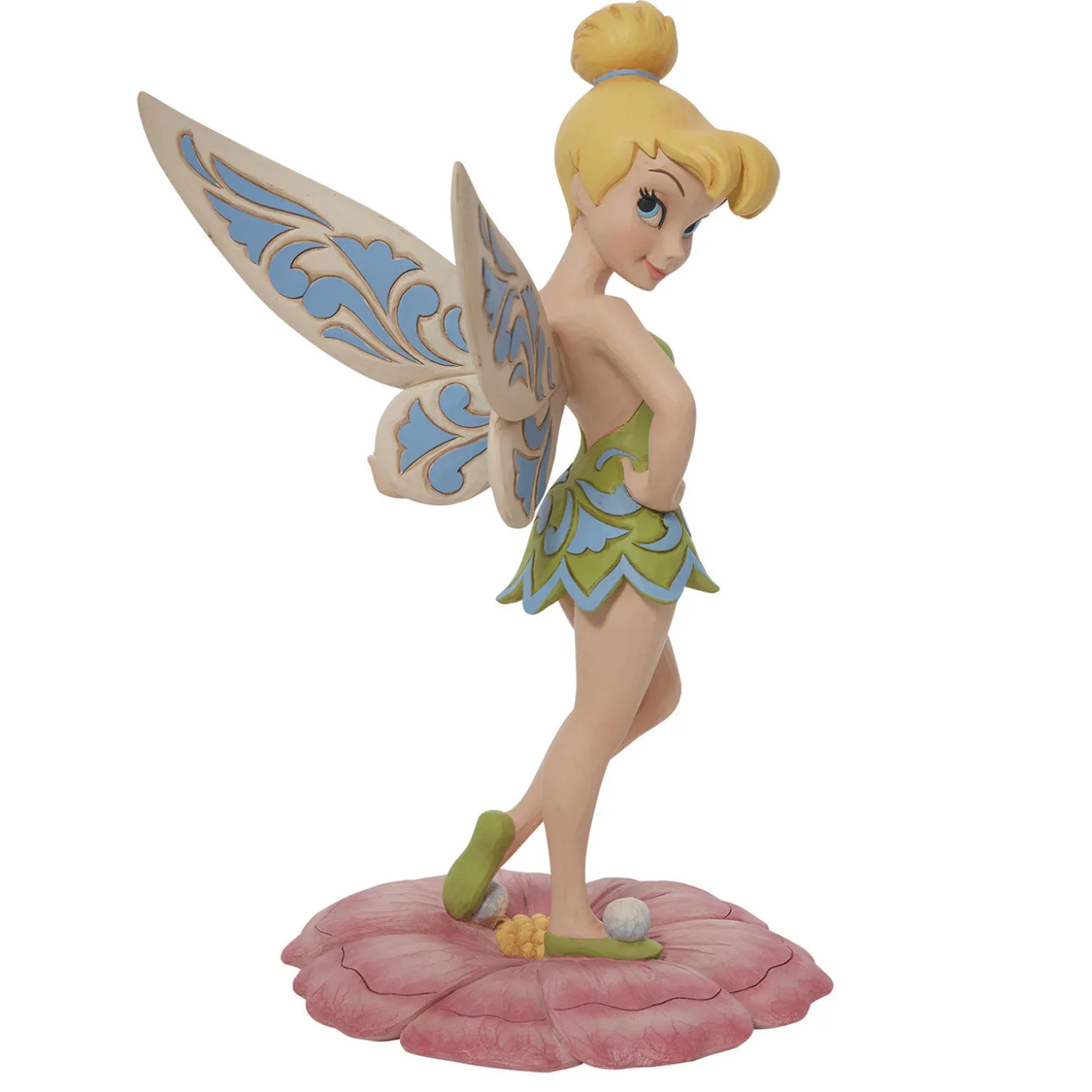 Jim Shore Disney Sassy Standing Tinker Bell Big Figurine, 12"
