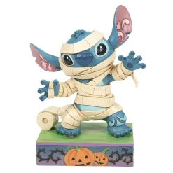 Jim Shore Disney Stitch in Mummy Costume Figurine, 6.2"