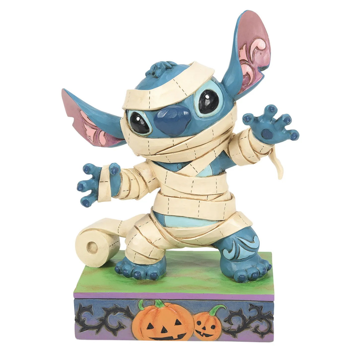 Jim Shore Disney Stitch in Mummy Costume Figurine, 6.2"