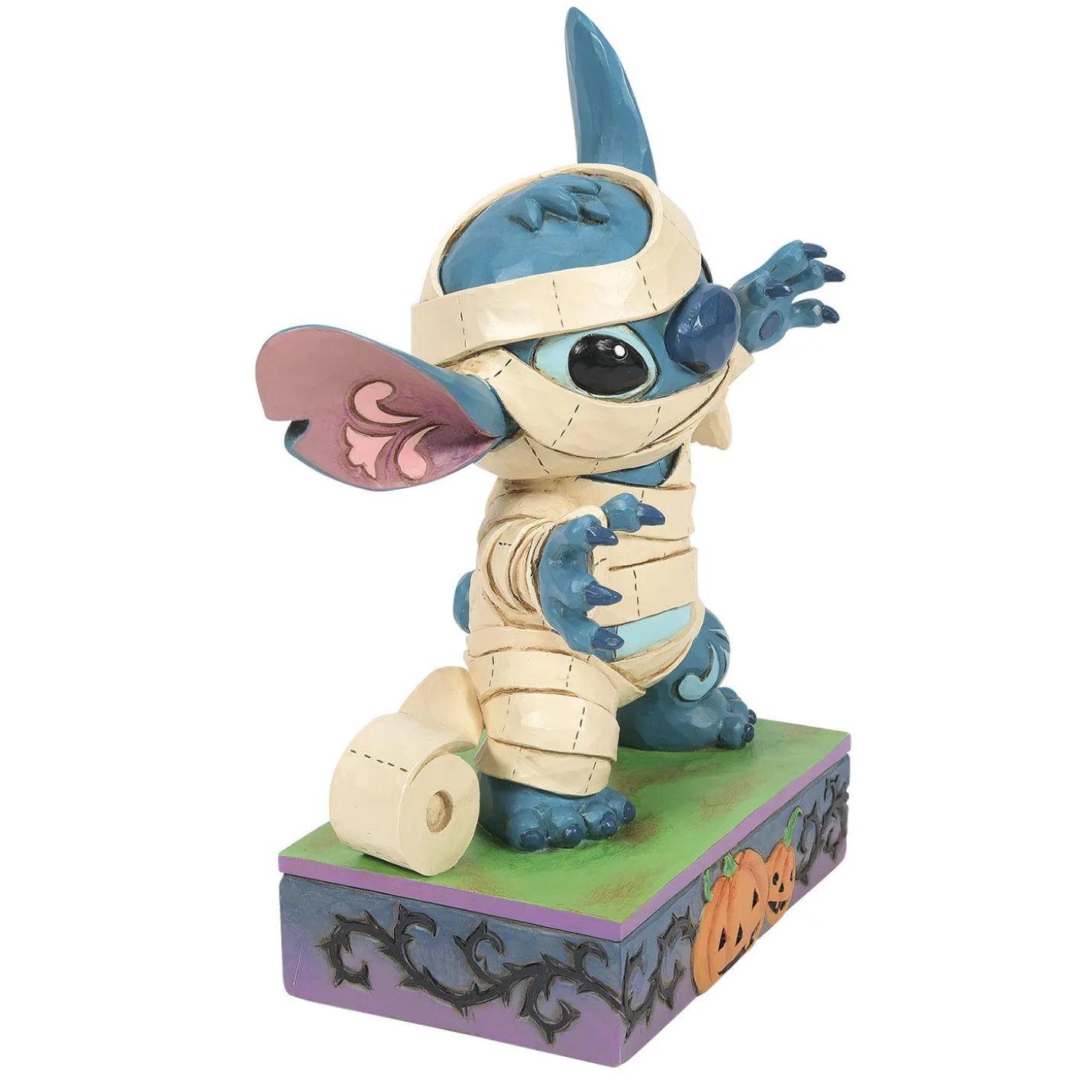 Jim Shore Disney Stitch in Mummy Costume Figurine, 6.2"