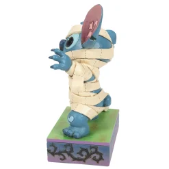 Jim Shore Disney Stitch in Mummy Costume Figurine, 6.2