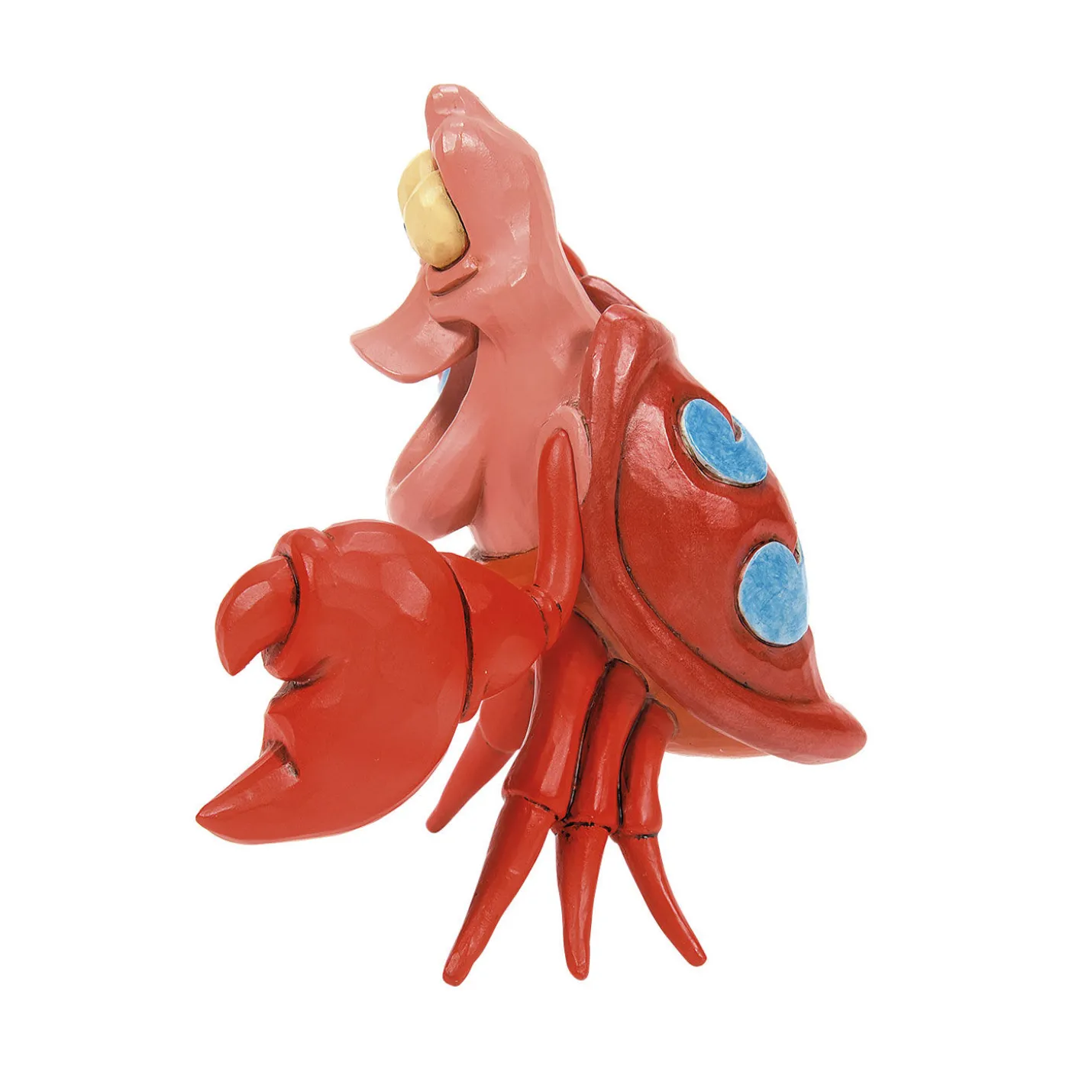 Jim Shore Disney The Little Mermaid Sebastian Mini Figurine, 3.3"