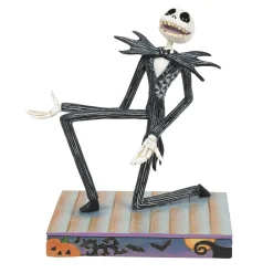Jim Shore Disney Tim Burton's The Nightmare Before Christmas Jack Figurine, 4"