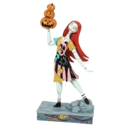 Jim Shore Disney Tim Burton's The Nightmare Before Christmas Sally With Pumpkins Figurine, 9"