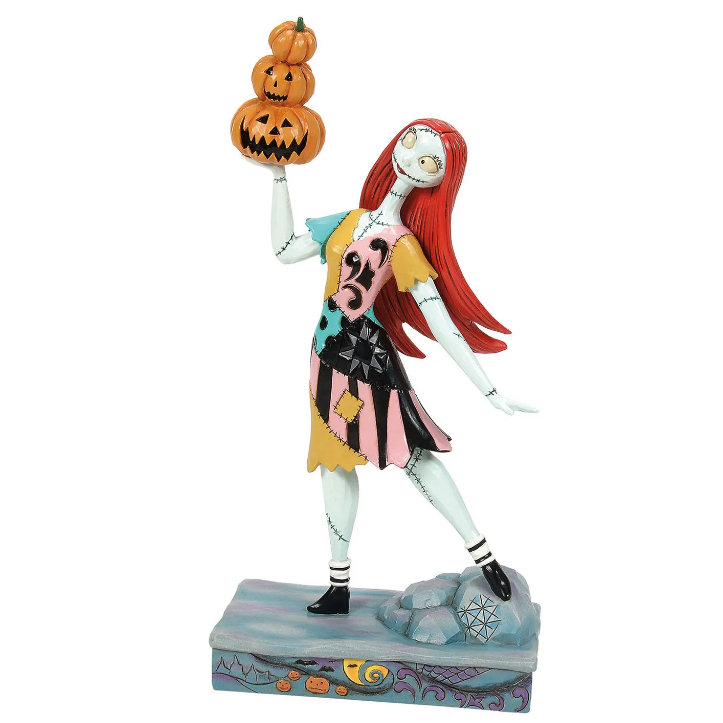 Jim Shore Disney Tim Burton's The Nightmare Before Christmas Sally With Pumpkins Figurine, 9"