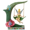 Jim Shore Disney Tinker Bell in Swing Figurine, 8.5"