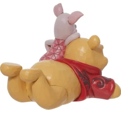 Jim Shore Disney Winnie the Pooh and Piglet Figurine, 5.25"