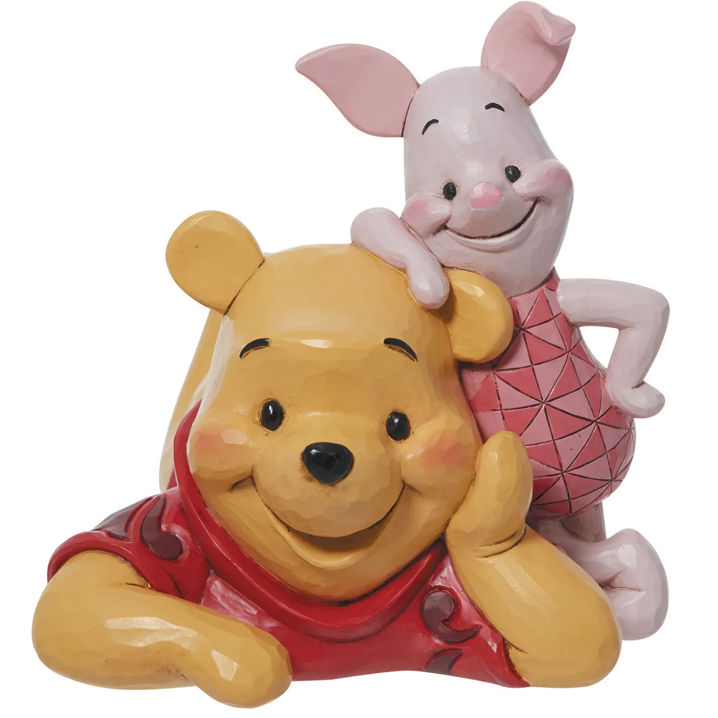 Jim Shore Disney Winnie the Pooh and Piglet Figurine, 5.25"