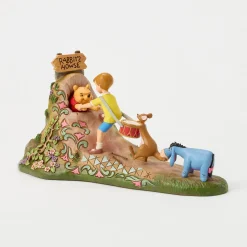 Jim Shore Disney Winnie the Pooh and Friends Figurine, 5.5" H