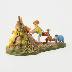 Jim Shore Disney Winnie the Pooh and Friends Figurine, 5.5