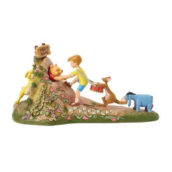Jim Shore Disney Winnie the Pooh and Friends Figurine, 5.5
