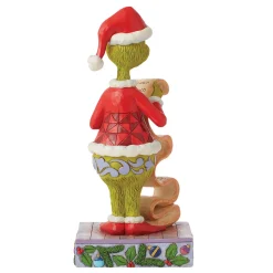 Jim Shore Dr. Seuss Grinch Naughty and Nice List Figurine, 8.7"