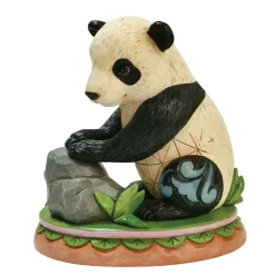 Jim Shore Giant Panda Cub Figurine, 4.75"