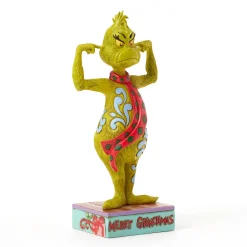 Jim Shore Grinch Plugging His Ears Figurine, 7"