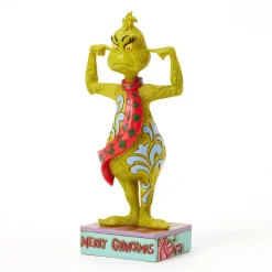 Jim Shore Grinch Plugging His Ears Figurine, 7"