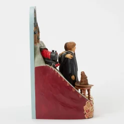 Jim Shore Harry Potter, Ron and Hermione With Train Figurine, 9