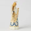 Jim Shore Heartwood Creek Blue and Gold Angel Figurine, 8.46"