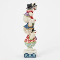 Jim Shore Heartwood Creek Stacked Snowmen Figurine, 11.5: