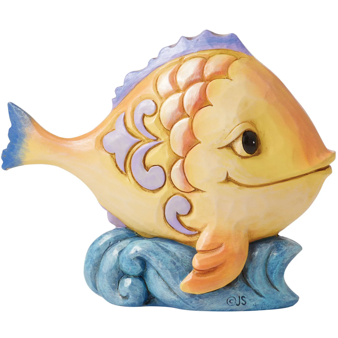 Jim Shore Mini Fish Figurine, 3.5"