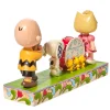 Jim Shore Peanuts Marching Band Figurine, 4.625"