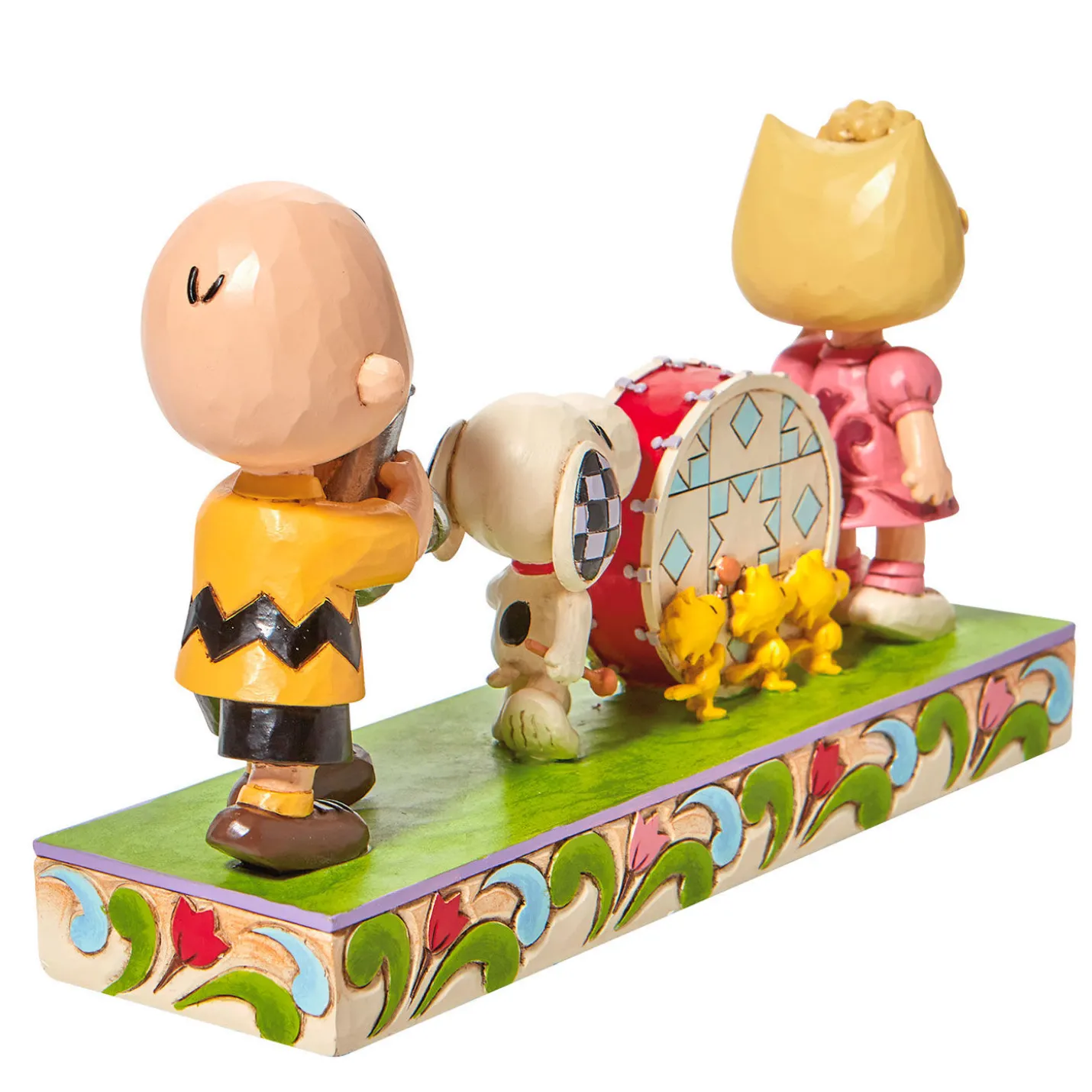 Jim Shore Peanuts Marching Band Figurine, 4.625"
