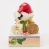Jim Shore Peanuts Snoopy and Friends Light-Up Campfire Figurine, 5"