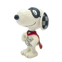 Jim Shore Peanuts Snoopy Superhero Mini Figurine, 3.1"